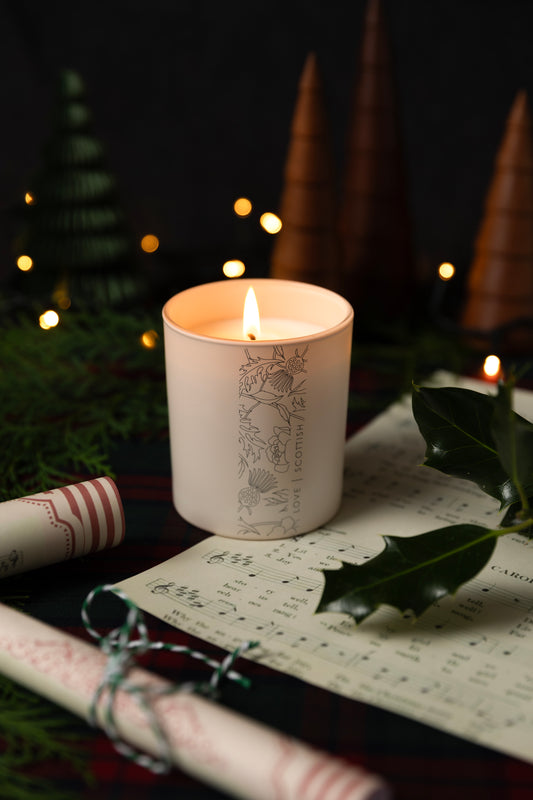 Spiced Orange Natural Wax Scented Candle lovescottish