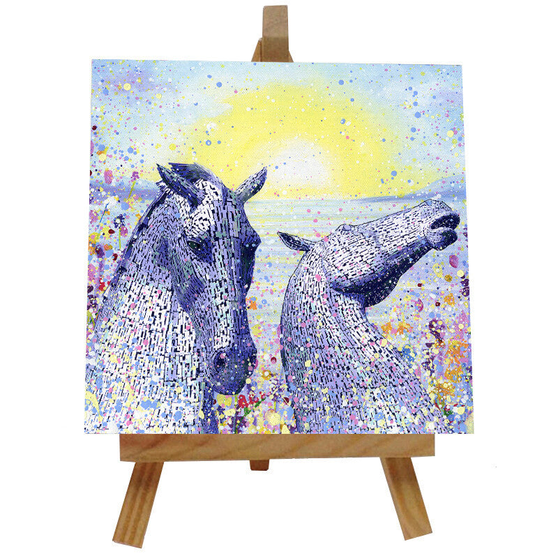 Emily Ward Art-Ceramic Tile with Easel