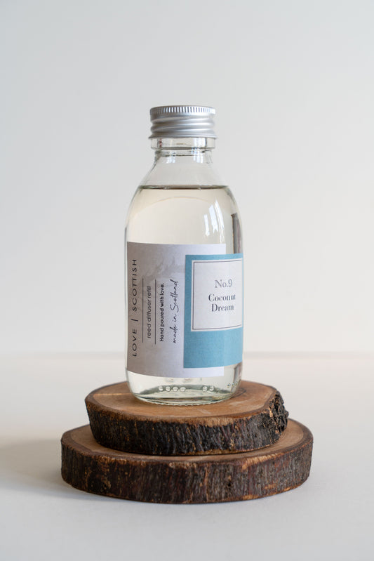 Coconut Dream Refill Reed Diffuser 150ml lovescottish