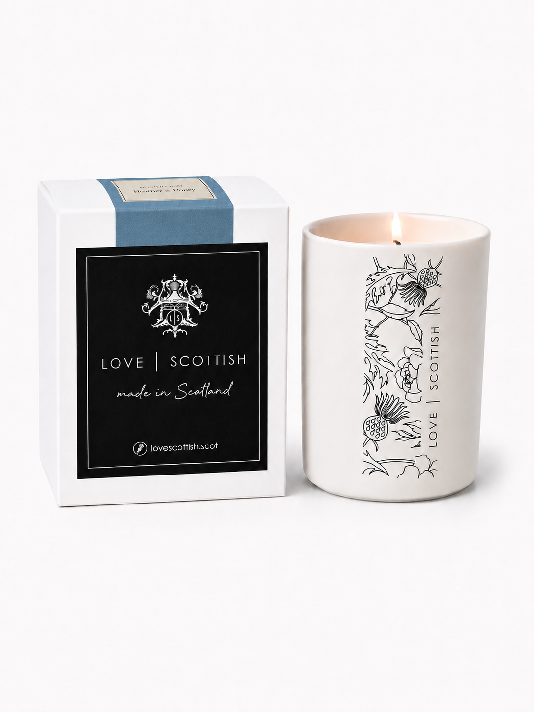 Coconut Dream Medium Natural Wax Scented Candle lovescottish