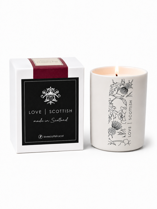 Cassis & Fig Medium Natural Wax Scented Candle lovescottish