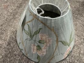 Tuppence-Floral Conical Lampshade