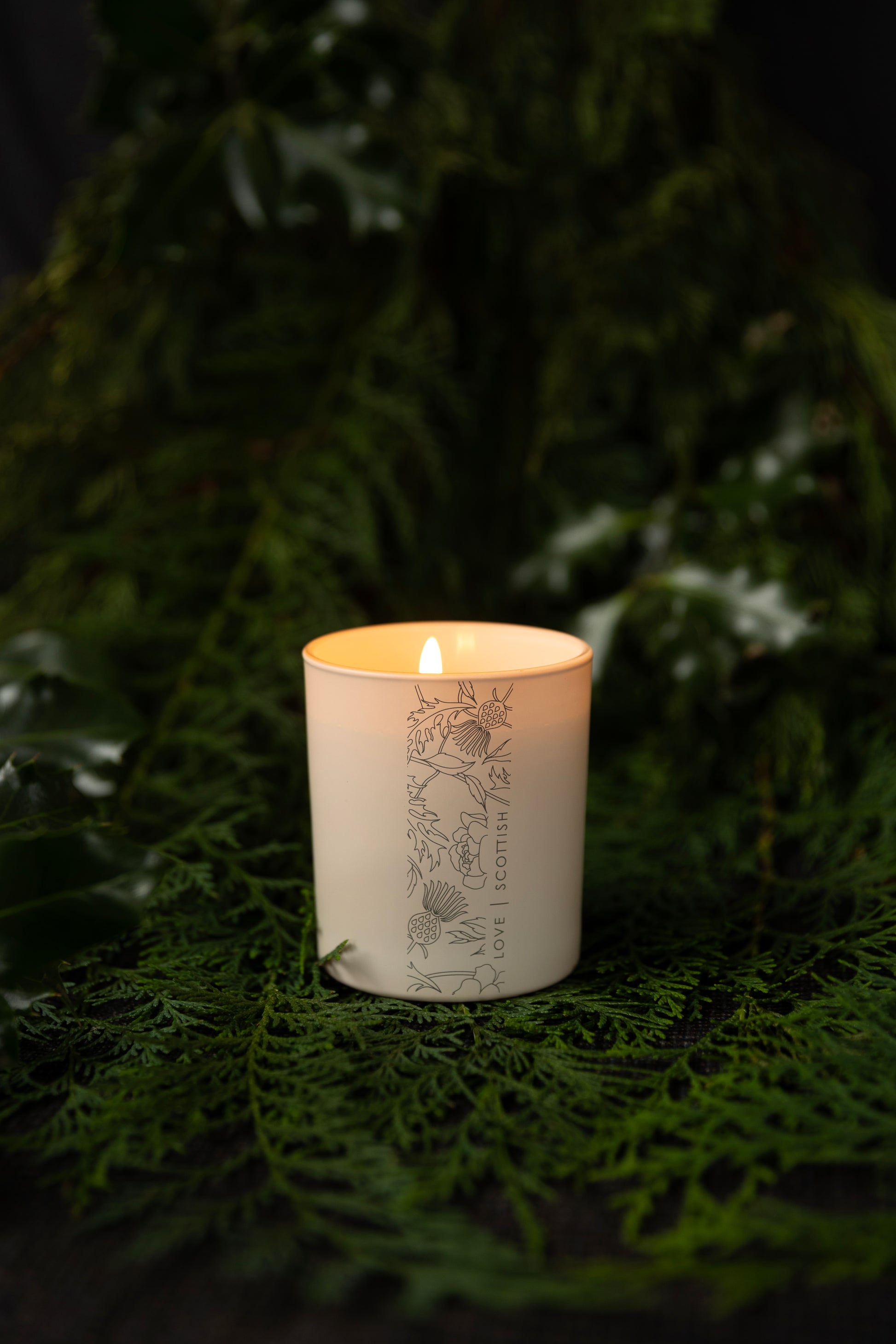 Winter Cranberry Soy Wax Scented Candle lovescottish