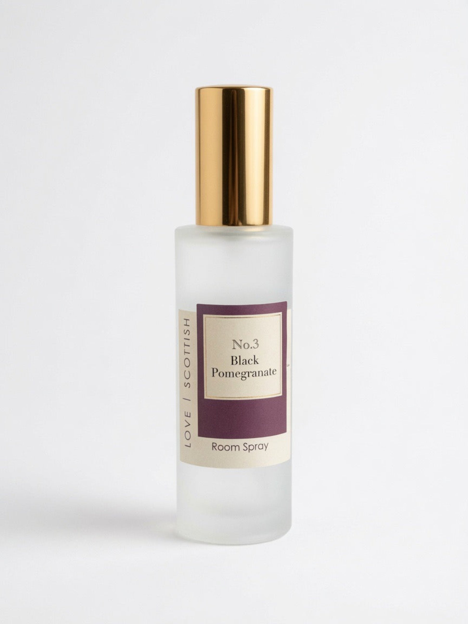 Black Pomegranate Room Spray 100ml | Made in Scotland lovescottish