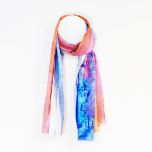 Sarah Tempest-Watercolour Scene Scarf