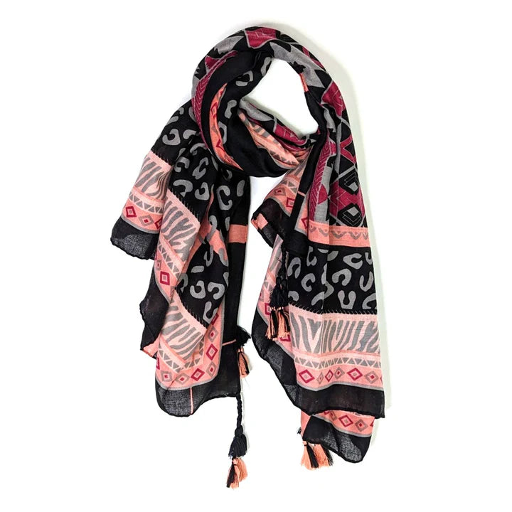 Sarah Tempest-Aztec Inca Style Print Scarf