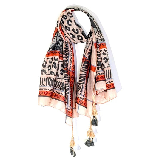 Sarah Tempest-Aztec Inca Style Print Scarf