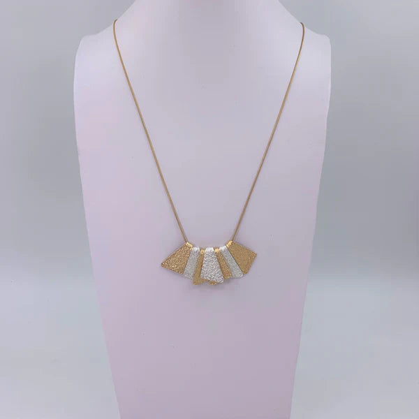 Sarah Tempest-Contemporary Angular Shapes Necklace