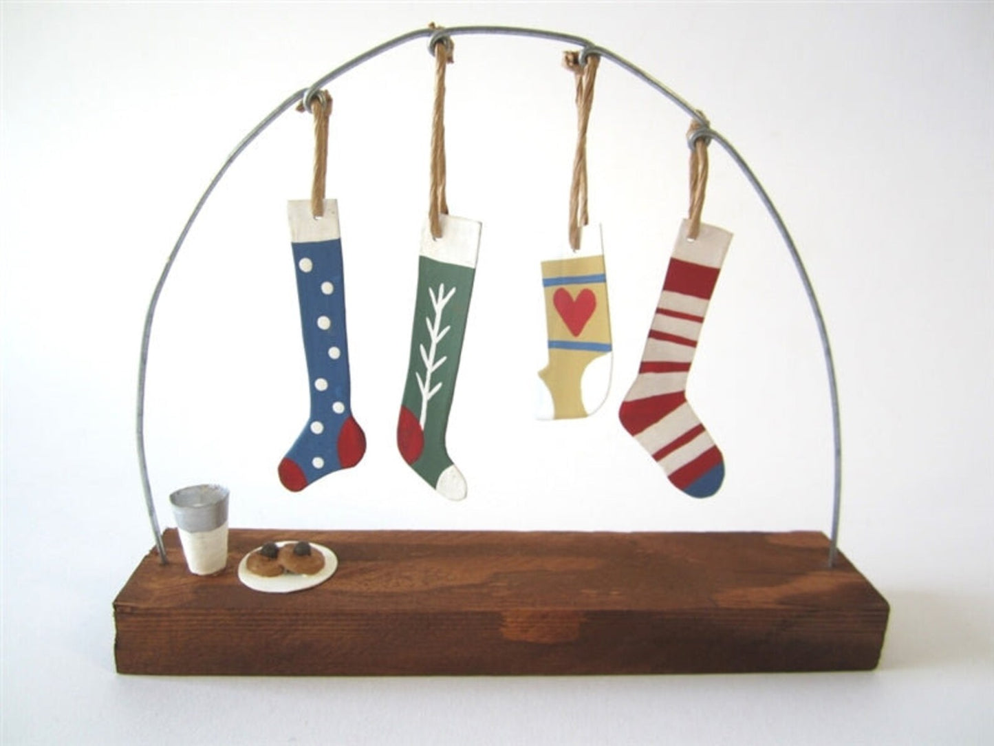 Shoeless Joe-Four Hanging Stockings Ornament