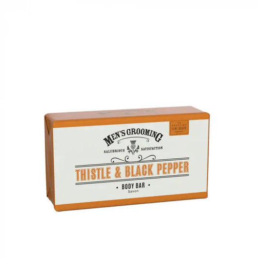 Scottish Fine Soaps-Thistle and Black Pepper Body Bar