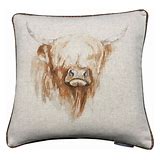 Tuppence-Highland Cow Cushion