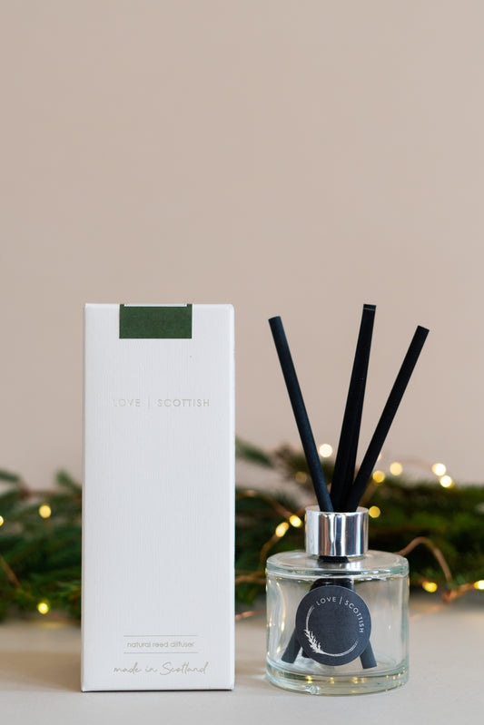 Love Scottish Merry Christmas Diffuser. Made in Scotland.