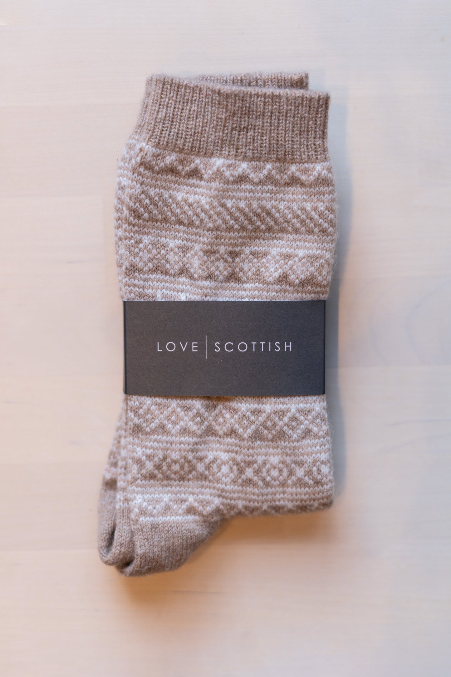 Love Scottish-Nordic Style Socks