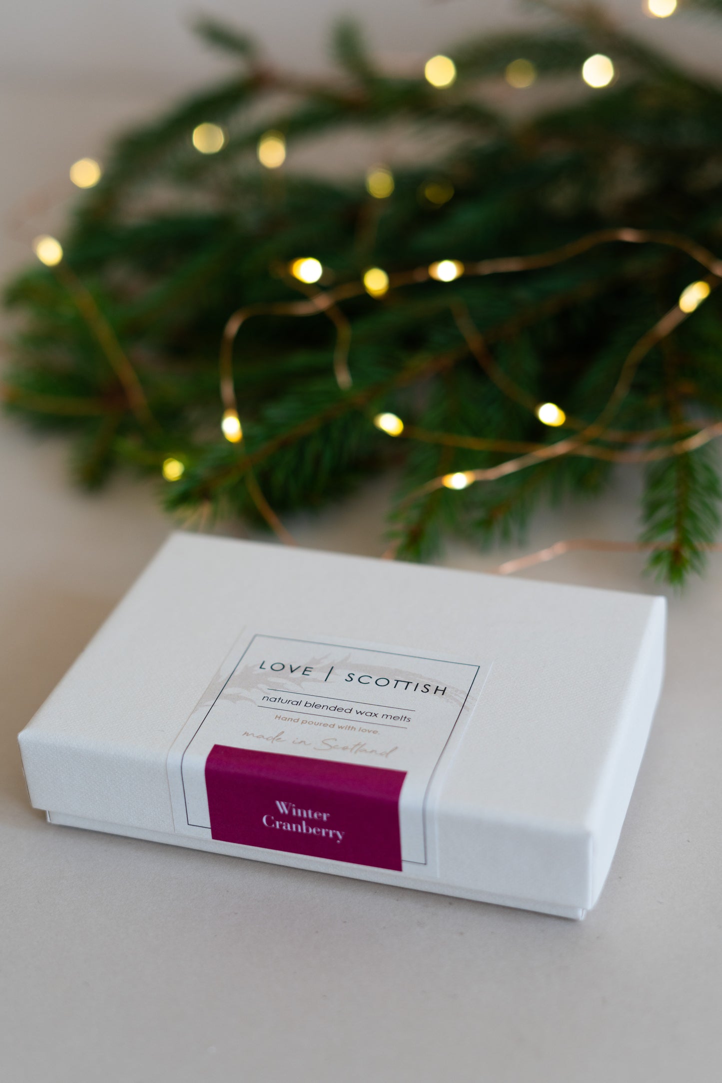 Love Scottish Winter Cranberry Wax Melts. Made in Scotland.