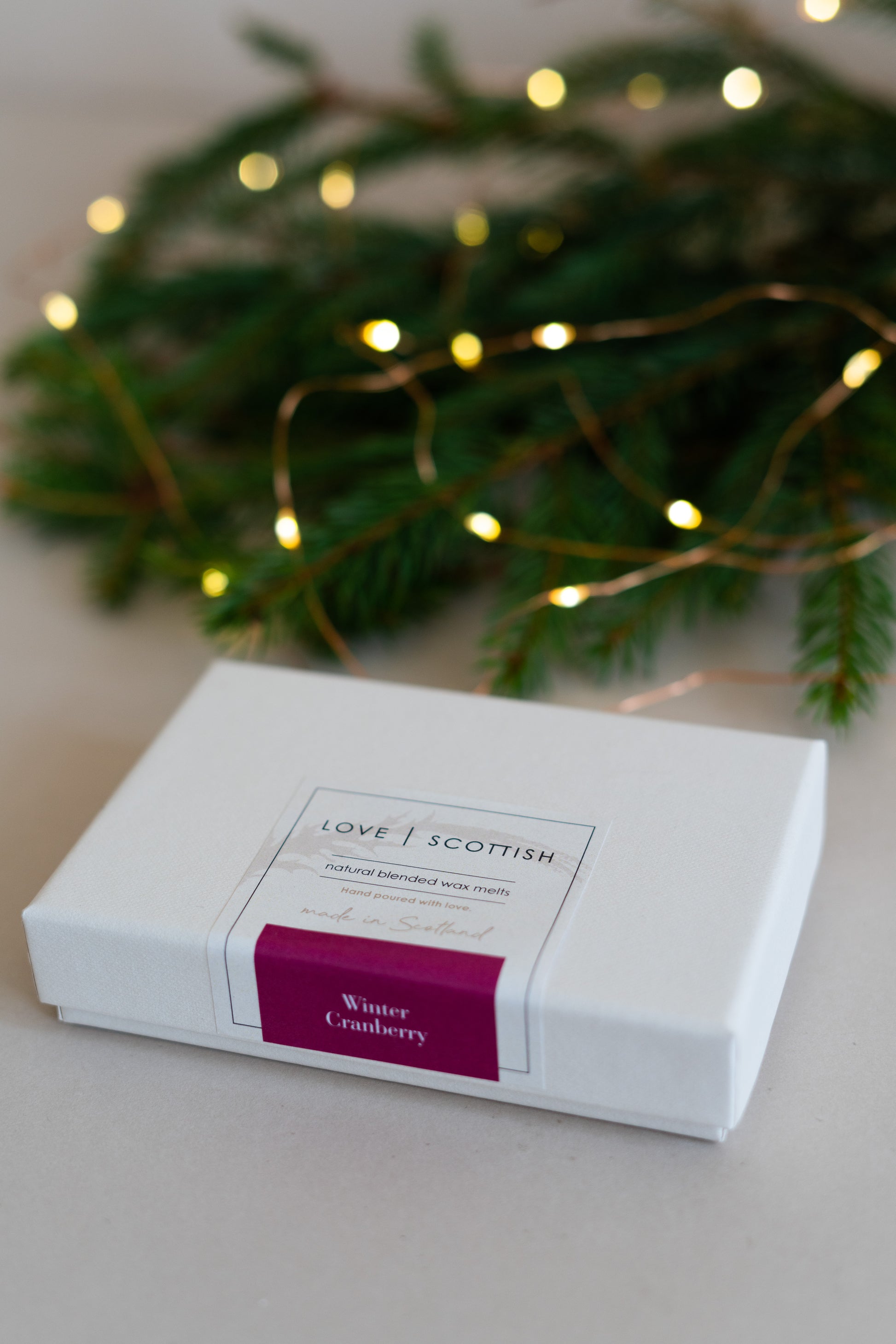 Love Scottish Winter Cranberry Wax Melts. Made in Scotland.