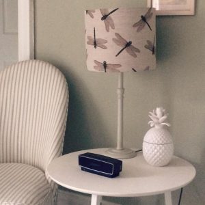 Tuppence Linen Dragonfly Lamp Shade-